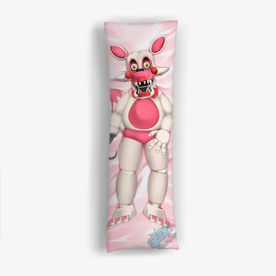 Двусторонняя наволочка Dakimakura из аниме mangle (fnaf) с пушистым  рисунком в натуральную величину | AliExpress