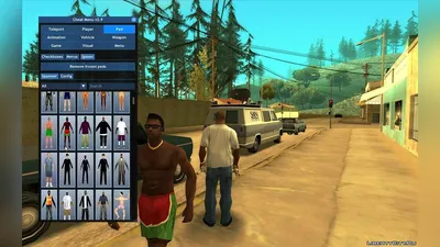 Скачать Чит-Меню v3.2 для GTA San Andreas