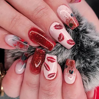 awesome Божественный маникюр с рисунком (50 фото) — Рекомендации по выбору  | Red nail designs, Best nail art designs, Nail designs