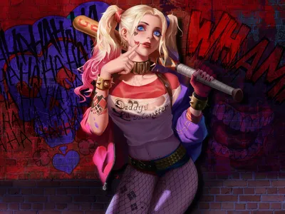 Karnaval Land Карнавальный костюм Harley Quinn взрослый женщине, комплект