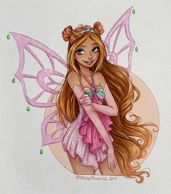 Pin by POLISΛ on WINX ART | Winx club, Bloom winx club, Flora winx