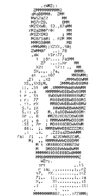 Ascii аниме рисунок (28 фото) » Рисунки для срисовки и не только