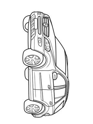 Раскраски Крутые машины распечатать бесплатно в формате А4 (23 картинки) |  RaskraskA4.ru