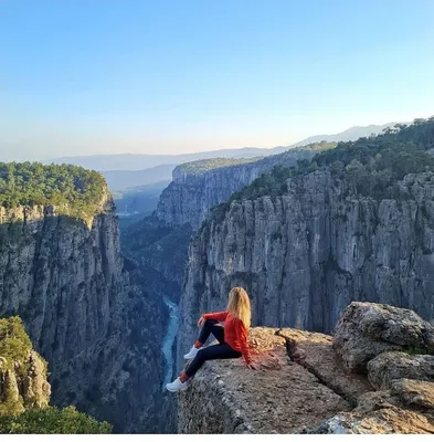 На краю каньона: Битва дронов и необычная \"матка\"! | Travel_live_child |  Дзен