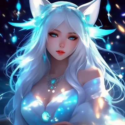 Anime Art | Демон-лис | Кицунэ | Лисички | Пикабу