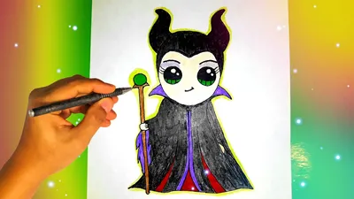 Раскраска Малефисента сердится | Раскраски из мультфильма Малефисента  (Maleficent coloring pages). Раскраска Малефисента