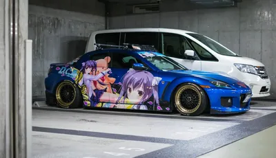 Машины раскрашенные под аниме? Itasha? Что? | Комната Гика | Дзен