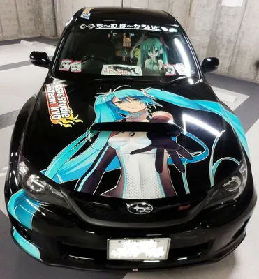 Стиль Itasha - Анимэ на колесах | www.carakoom.com