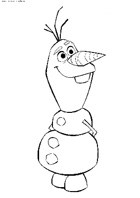 Раскраска Снеговик Олаф | Раскраски Холодное сердце 2 (Frozen 2 coloring  pages). Раскраска Холодное сердце 2