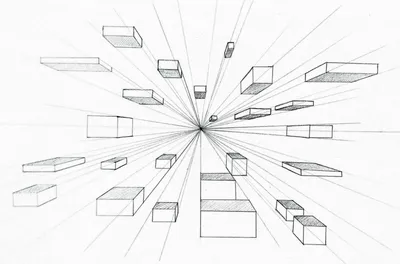 Правила воздушной перспективы в пейзаже карандашом