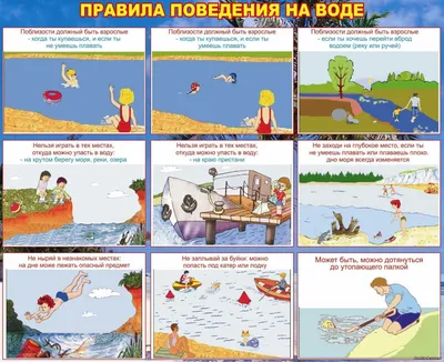 Правила поведения на воде. Новости Березинская гимназия