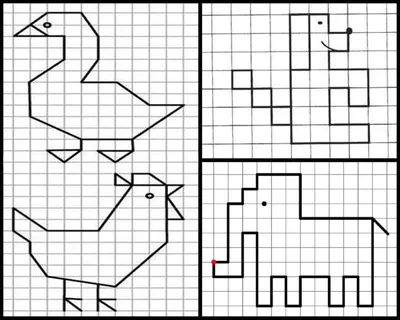 Маленькие рисунки для срисовки