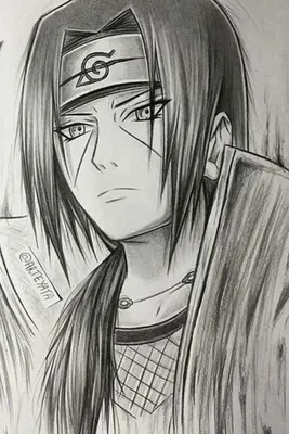 Itachi | Naruto sketch drawing, Sketches, Anime character drawing