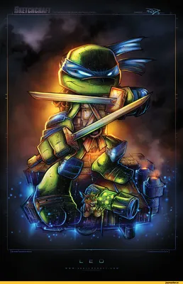 Черепашки ниндзя (Teenage Mutant Ninja Turtles) :: красивые картинки :: в  комментах ещё / картинки, гифки, прикольные комиксы, интересные статьи по  теме.