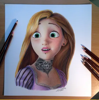 Рапунцель (Tangled) :: Traditional art :: Дисней (Disney) :: красивые  картинки :: портрет :: Мультфильмы :: art (арт) / картинки, гифки,  прикольные комиксы, интересные статьи по теме.