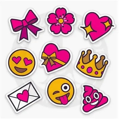 Наклейки | Sticker art, Cool stickers, Colorful drawings