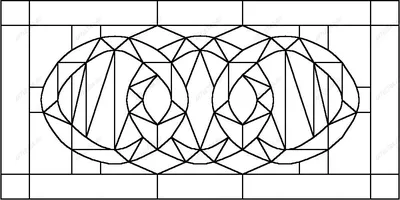 Чертежи и схемы для витражей, макеты и рисунки можно скачать в формате jpg,  gif, pdf и eye