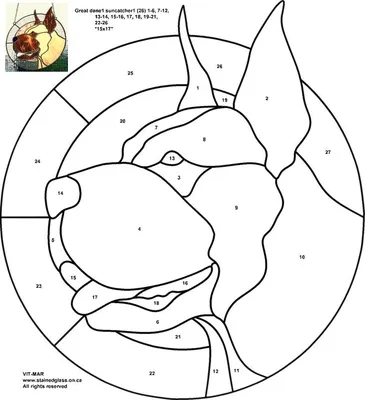 Трафареты, эскизы и шаблоны витражей — Эскизы витражей Vit-Mar — Собака |  Stained glass patterns, Stained glass patterns free, Stained glass quilt