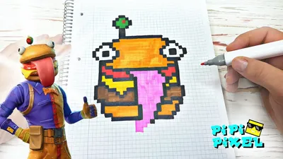 Beef Boss (Fortnite Battle Royale) - PIXEL ART - YouTube