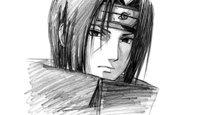 Itachi | Naruto sketch drawing, Sketches, Anime character drawing