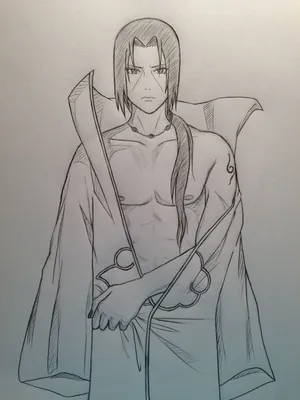 Uchiha Itachi by narufag.deviantart.com on @DeviantArt | Itachi uchiha art,  Naruto sketch drawing, Naruto sketch