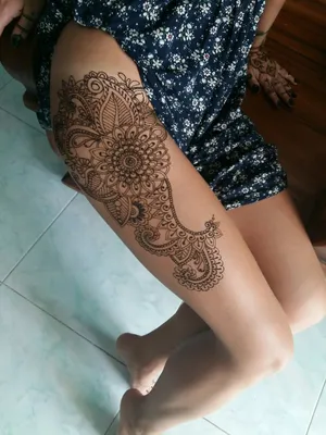 Мехенди на ноге,мехенди,временное тату,mehndi,hennatattoo | Узоры хной,  Мехенди, Сексуальные татуировки