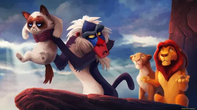 Картинка Король Лев (Lion King) скачать для детей | RaskraskA4.ru