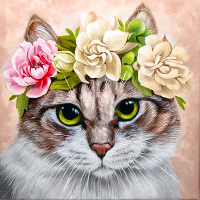 Рисунки котов, картинки с кошками, графика и фото котят: кото-арт - art  cats-8