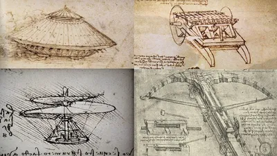 Поддельные рисунки и вымышленные изобретения Леонардо да Винчи. | Всемирная  история глазами Юрия Абарина | Дзен