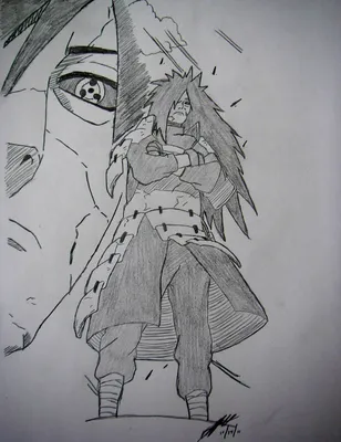 Madara Uchiha drawing by TheChiefAssassin by TheChiefAssassin on DeviantArt  | Naruto sketch drawing, Naruto sketch, Anime naruto