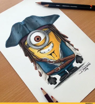 graphic / Миньоны (Minions) :: капитан джек воробей :: красивые картинки ::  арт / картинки, гифки, прикольные комиксы, интересные статьи по теме.