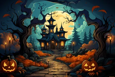 красивые картинки :: Хеллоуин (Halloween -приколы на хеллоуин - прикольные  костюмы, тыквы, шутки и юмор про хелоуин) :: арт :: lauraypablo / картинки,  гифки, прикольные комиксы, интересные статьи по теме.