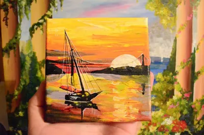 🤍🤍🤍 | Diy canvas art painting, Small canvas art, Canvas painting designs