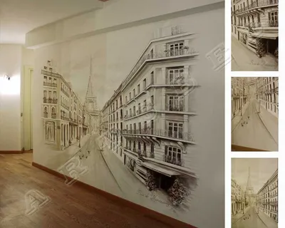 рисунки на стенах в квартире - Поиск в Google | Mural design, Coffee shop  decor, Wall art living room