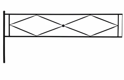 Ограда на могилу - цены в Москве | Купить ритуальные металлические оградки  на кладбище