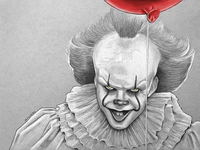 Мрачные картинки :: Pennywise :: оно :: art (арт) / смешные картинки и  другие приколы: комиксы, гиф анимация, видео, лучший интеллектуальный юмор.