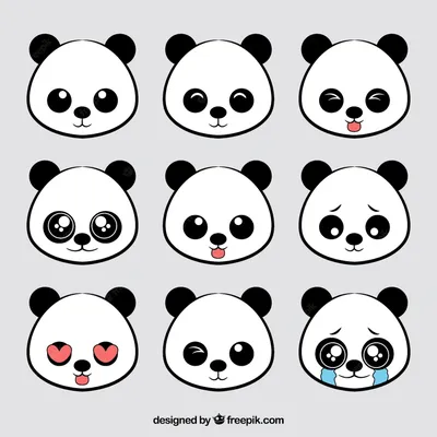 Pandas\" par Mi Chunmao | Рисунки панды, Милые рисунки, Рисунки животных