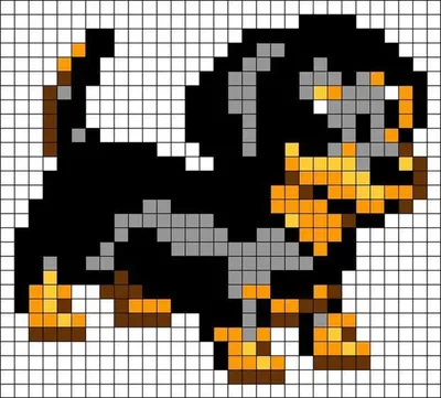 Pixel Art | Как нарисовать КОТИКА по клеточкам | Рисунки по клеточкам |  Coloring Kids - YouTube