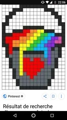 Minecrfat Tools Iron Perler Bead Pattern | Bead Sprites | Misc Fuse Bead  Patterns