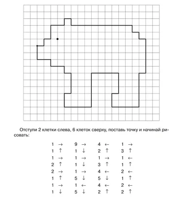 Рисунки по клеточкам схемы легкие для начинающих (44 фото) » рисунки для  срисовки на Газ-квас.ком