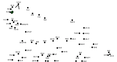 Рисунки по точкам. Часть 2