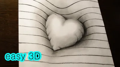 7 INCREDIBLE 3d DRAWINGS ! EASY IF BORED - YouTube