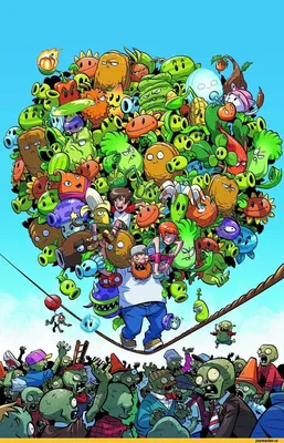 Plants vs Zombies,Игры,art,арт,красивые картинки | Plantas contra zombis,  Fondo de plantas, Plantas vs zombies personajes