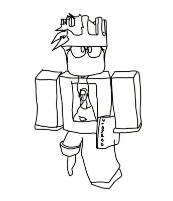 Roblox avatar sketch #6