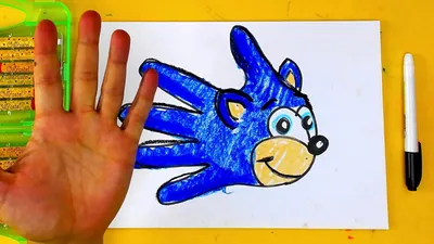 Как нарисовать СОНИКА / Разукрашка Соник / How to draw sonic / Детские  рисунки / РАСКРАСКИ МАЛЫШАМ | РАСКРАСКИ ТВ | Дзен