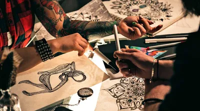 Эскизы традиционных тату – выделись из толпы | tattoo-sketches.com | Дзен