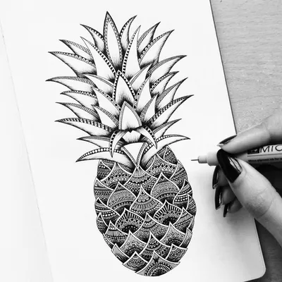 Прекрасные рисунки тушью | Detail art, Art drawings, Geometric tattoo