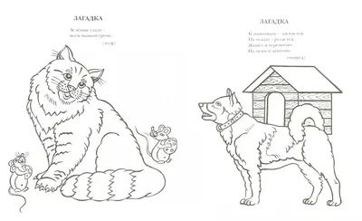 Бесплатные развивающие раскраски с загадками | Раскраски, Загадки,  Мультфильмы