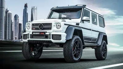 Brabus построила самый дорогой \"гелик\" в мире. И выглядит он как люксовый  танк