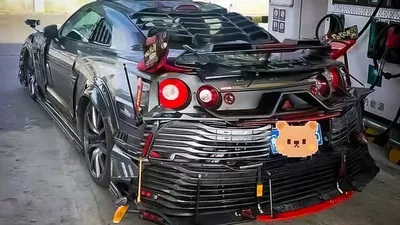 Вот так выглядит самый уродливый тюнинг Nissan GT-R — Motor